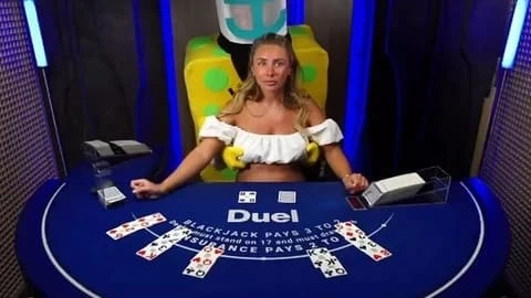 Bonnie Blue Spongebob Casino Action