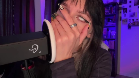 ASMR Mouth Sounds - Sage's Quiet Curses (3Dio)