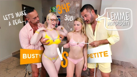 Petite Swaps with Busty Girl - Fun Roleplay