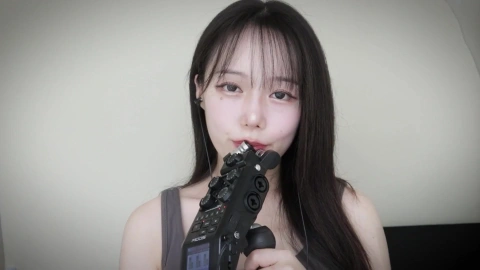 ASMR Eating Sounds - Lip Noises - Jamonghae